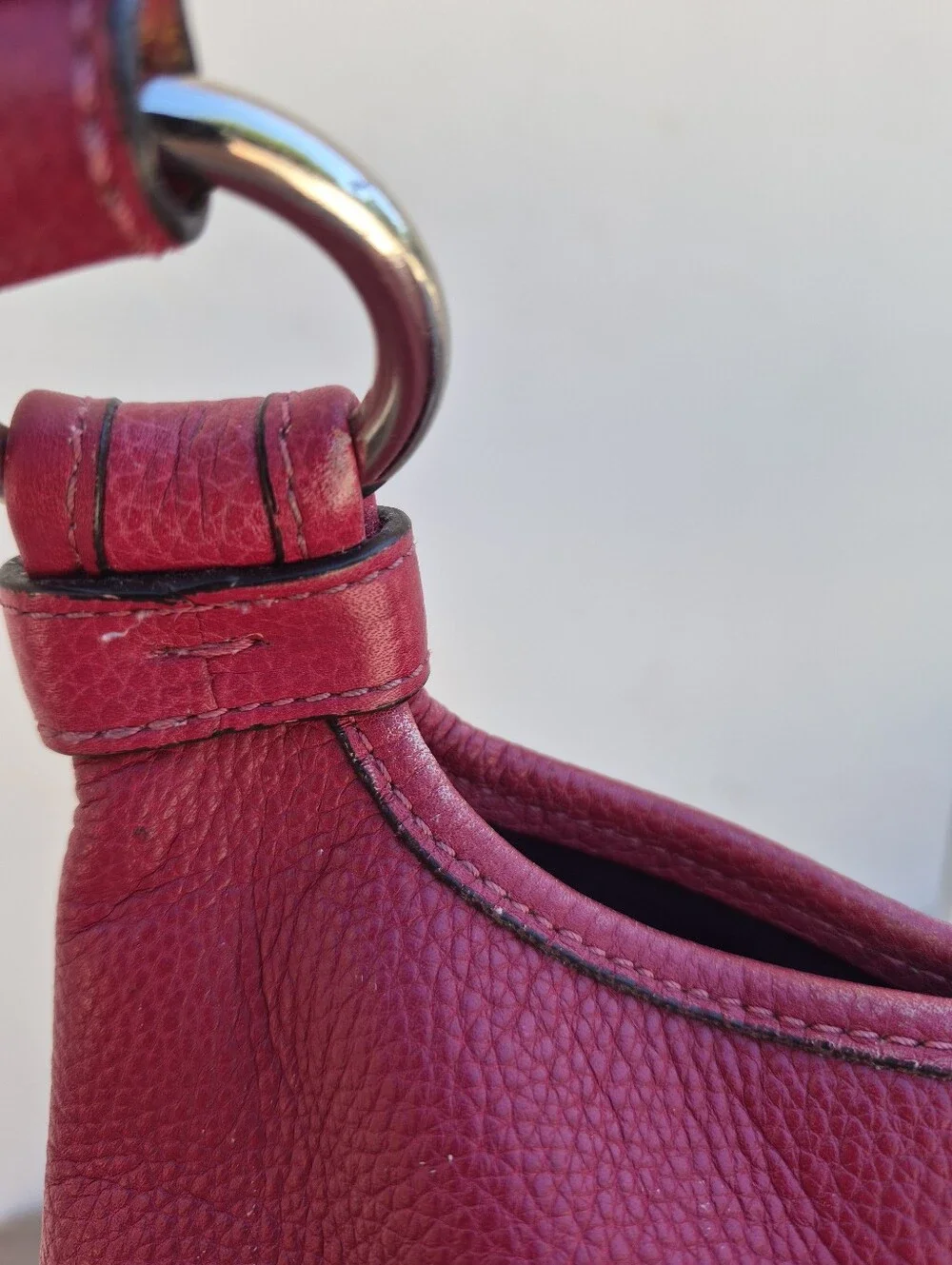 Coach stylish red